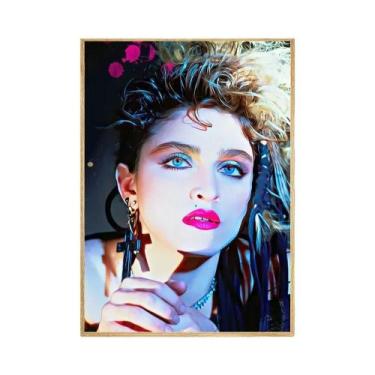 Imagem de Pôster Retrô Bad Girl Madonna HD À Prova D'água Para Decoração De Pare