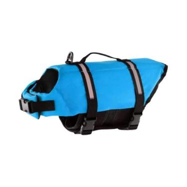 Imagem de Colete De Natação Para Cães De Verão, Colete Salva-Vidas Para Animais 