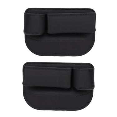 Imagem de GOTOTOP 2 Em 1 Preenchimento de Lacuna de Assento de Carro, 2 Peças Caixa de Armazenamento Multifuncional Com Plugue à Prova de Vazamento para Organizador de Armazenamento de Carro,