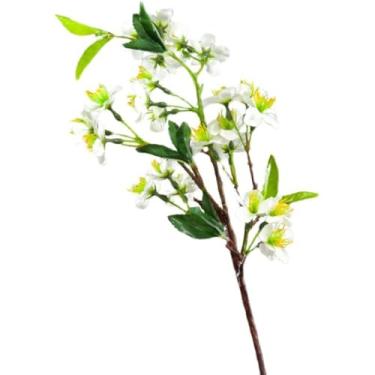 Imagem de Flores artificiais para decoração, flores artificiais, arranjo de flores pastorais, flores artificiais, sala de estar, decoração de casa, plantas e flores artificiais