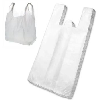 Imagem de Sacolas Branca 25x35 cm - Ultra//Rioplastic - Entrega Rápida