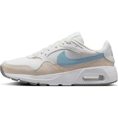 Imagem de Nike Tênis feminino Air Max SC (CW4554-126, branco Summit/marrom claro/branco/azul claro), Summit Branco/Madeira de Orewood Claro/Branco/Azul Armory, 42