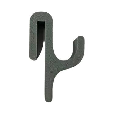 Imagem de Ganchos De Chuveiro 3D Para Portas De Vidro De 8mm, 2 Peças, Organizad