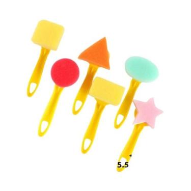 Imagem de Conjunto De Ferramentas Para Pintura Em Aquarela: Pincel De Esponja, R