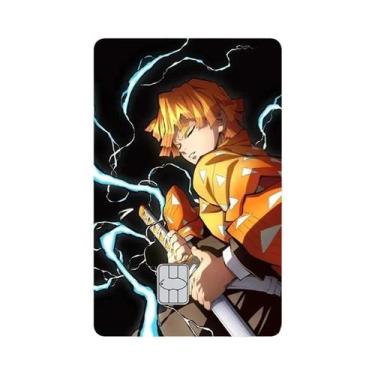 Imagem de Adesivos De PVC Para Cartão De Crédito Anime DIY Nezuko Tanjirou Tomio
