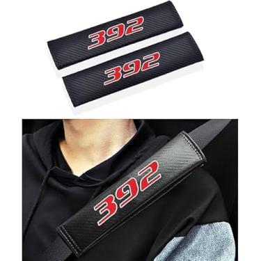 Imagem de KWERCGHMN 2 peças capa de cinto de segurança para carro esporte corrida almofada macia 392