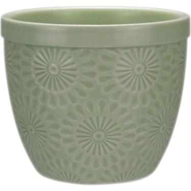 Imagem de Vaso Planta Cachepô Home&co Cerâmica 9x10 Verde Decorativo