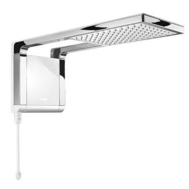 Imagem de Chuveiro Ducha Acqua Storm 5500 Watts Branca-cromada - Lorenzetti 110V
