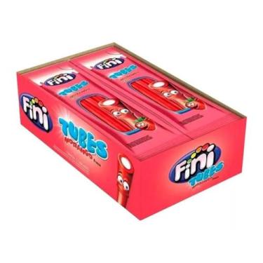 Imagem de Bala Fini Tubes Regaliz Diversos 15g C/ 12 Unidades - 180g, 1 unidade,