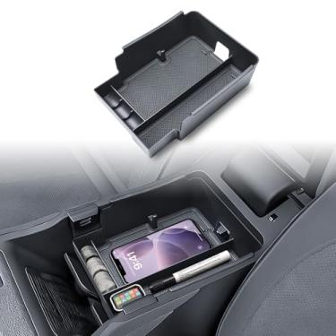 Imagem de RUNROAD Bandeja organizadora de console central compatível com acessórios Jeep Wagoneer S 2024 2025, caixa de armazenamento de apoio de braço para Wagoneer S, edição de lançamento limitado, suporte