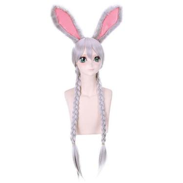 Imagem de Fantasia Zootopia Judy Rabbit Anime Party Cosplay 80 cm - taiyuanketan