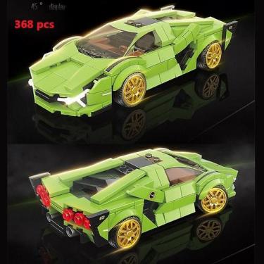 Imagem de Venalisa City Car Speed Champion Racer Building Block Racing - Gloome 