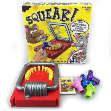 Imagem de Ratinho de brinquedo roubando comida e mordendo as mãos para interação