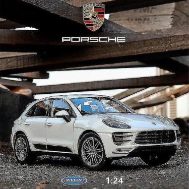 Imagem de Brinquedo de decoração em liga leve modelo de carro Porsche Macan em e