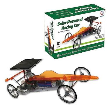 Imagem de Brinquedo de montagem DIY de carro de corrida movido a energia solar p