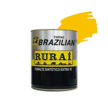 Imagem de Tinta Esmalte Sintético Rurai Amarelo New Holland 3,6L - BRAZILIAN
