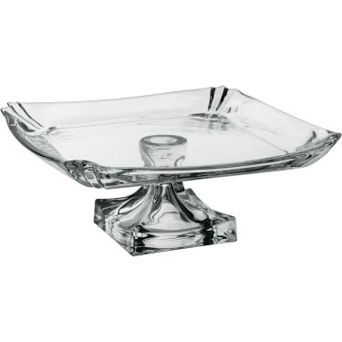 Imagem de CENTRO MESA FRUTEIRA HOME&CO COM PE VIDRO 12x31x31cm TRANSPARENTE