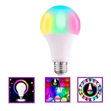 Imagem de Lâmpada Rgb Led 16 Cores Iluminação Festa Colorido - Iluminação Personalizada E Econômica