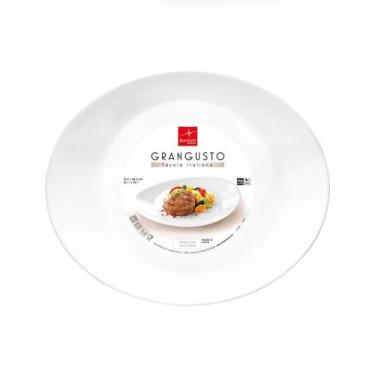 Imagem de Prato para Carne Bormioli Grangusto Branco 31,7cm, UNICA