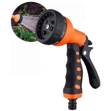 Imagem de Esguicho Mangueira Jardim Regulável 7 Jatos Bico Múltiplo - Vale Impor