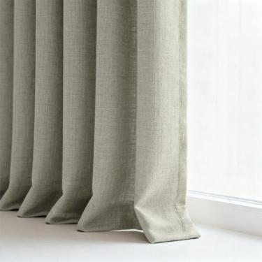 Imagem de Cortina Blackout Duo Duna Camesa Blecaute Corta Luz Tecido 260X170