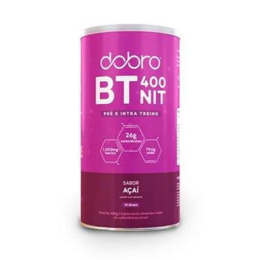Imagem de BT 400 Nitrato, Dobro, Suplemento Alimentar em Pó, 400mg de Nitrato Natural com Carboid...