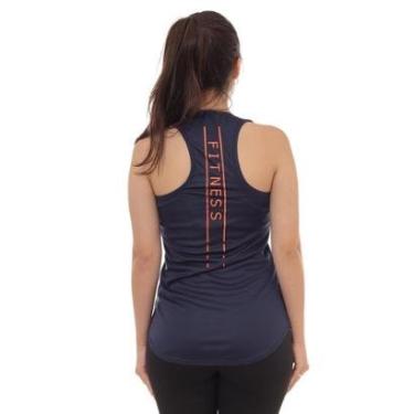 Imagem de Camiseta Regata Feminina Dry Proteção contra os raios solares UVA e UVB Poliester-Feminino