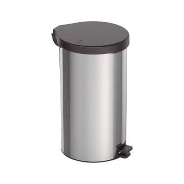 Imagem de Lixeira Aço Inox 20L Tramontina New com Pedal e Acabamento Polido