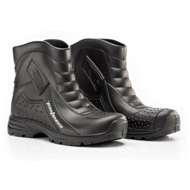 Imagem de Bota De Chuva Moto Motoqueiro 100% Impermeável Pantaneiro, 43/44