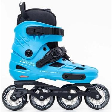 Imagem de Patins Hd Inline New Skull Urban Azul, 40