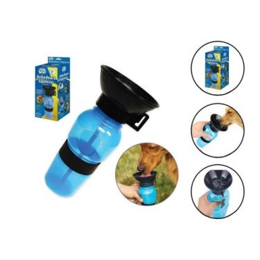 Imagem de Garrafa Squeeze Para Cachorros Ou Gatos Passeios Caminhadas - Western 