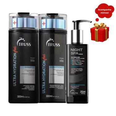 Imagem de Truss Ultra Hydration Plus Shampoo e Condicionador 300ml +Night Spa - 