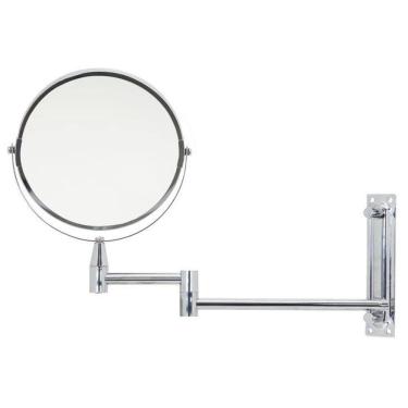 Imagem de Espelho De Aumento Articulado Para Parede 40X27 Cm - Mimo Style - Bh1610