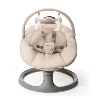 Imagem de Balanço para Bebê Momcozy 2 em 1 com Duplo Braço Ajustável, Caqui