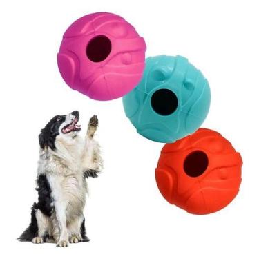 Imagem de Brinquedo Interativo Cães Bola Porta Petisco Animais Pet - JUMPET