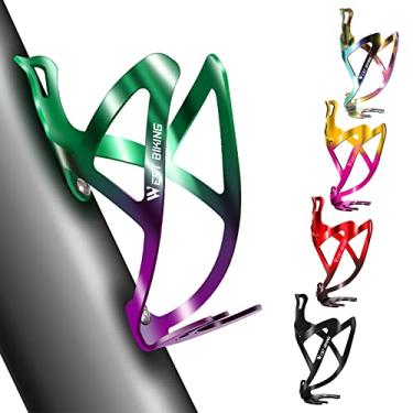 Imagem de Tingpai Suporte pa gar fa de água de bicicleta leve liga de alumínio gaiola pa gar fa de bicicleta pa mountain bikes de est da