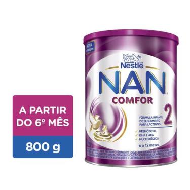 Imagem de Fórmula Infantil Nan Comfor 2 800G - Nestle Foods