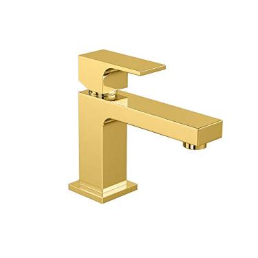 Imagem de Misturador monocomando de mesa bica baixa para lavatório Unic, Gold, Deca, 2875.GL90