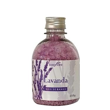 Imagem de Sais De Banho Espumante Lavanda hidromassagem spa banheira ofuro Bagnare 250 G