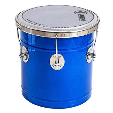 Imagem de Repique De Mao - Serie Colorsteel Azul 30X11" 6 Afin Ferragem Cromada Pele Master Sparkle