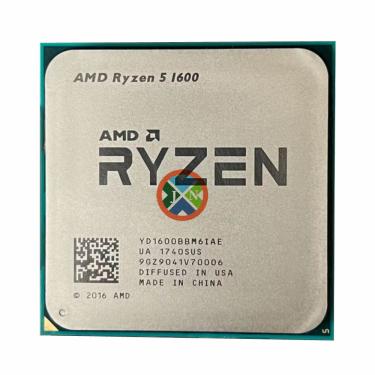 Imagem de Amd-ryzen 5 1600 r5 1600 3.2 ghz processador cpu  seis núcleos  soquete am4