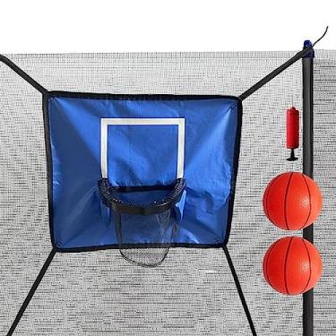 Imagem de Cesta de Basquete para Trampolim, Cesta de Basquete Infantil para Crianças, Acessórios de basquete portáteis à prova d'água Jogo de tabela de basquete para amantes de basquete Shakven