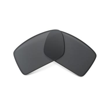 Imagem de Oakley Lentes retangulares para óculos de sol de substituição Gascan, Preto, 60 mm