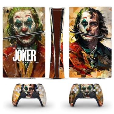 Imagem de PEYANZ Película de vinil compatível com PS5 Slim (edição digital) | Impressão HD, resistente a arranhões, aplicação sem bolhas