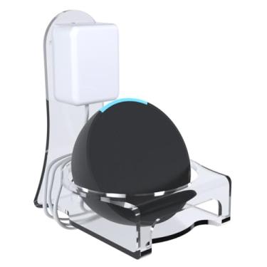 Imagem de Suporte Stand de Tomada Parede Compatível com Alexa Echo Dot 3ª 4ª e 5ª Geração e Echo Pop - ARTBOX3D