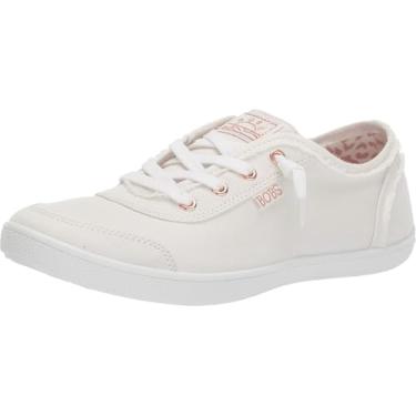 Imagem de Skechers Tênis feminino Bobs B Cute, Branco, 7 Wide
