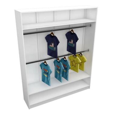 Imagem de Modulo Closet Cabideiro E Maleiro M47.2020.b 100 % Mdf