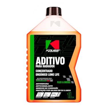 Imagem de Aditivo Radiador Concentrado Orgânico Long Life Laranja 1l