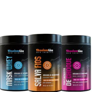 Imagem de Cronograma Capilar Titanium Liss 1kg