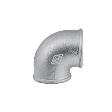 Imagem de Curva Cotovelo Joelho 90º Graus 1/2 Galvanizado F/F-Bsp - Segurimax